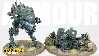 How To Paint Cadian Sentinels and Weapon Ordnance 