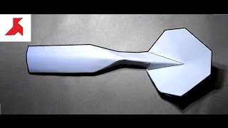 Как сделать оригами ЛОЖКУ из бумаги А4 своими руками?