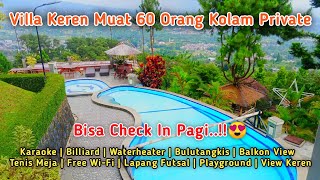 Download lagu Villa KEREN View Lepas Muat 60 Orang Kolam Private Di Puncak Bisa Check In Pagi..!! mp3 Download lagu Villa KEREN View Lepas Muat 60 Orang Kolam Private Di Puncak Bisa Check In Pagi..!! mp3