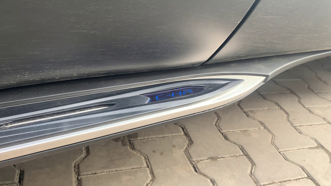 Toyota C-HR 2016-2023 рр. Бокові пороги Оригінал V2 (2 шт., алюм.) Video 2