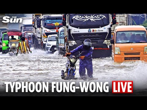 LIVE: Taiwan braces for deadly Super Typhoon Fung-wong as thousands flee