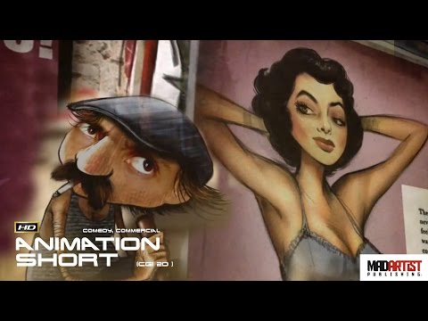 CGI 2D Animated Short Film "THE CAN" Funny Animation by Carlos Lascano
