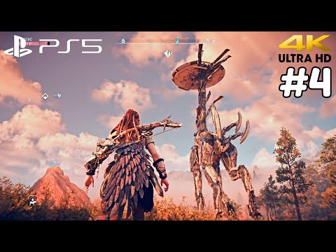 Horizon Forbidden West - PS5 Free Rome + Override First Tallneck | Part 4 (4K 60FPS)