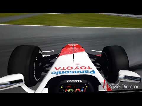 rFactor-Timo Glock Spin Out Monza 2009