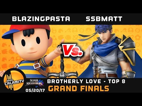 BL  [W] BlazingPasta (Ness) vs [L] SSBMatt (Ike,Mario)  Grand Finals   Smash 4 Singles