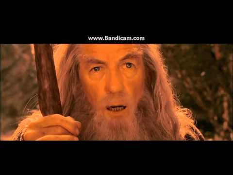 Gandalf spricht in der Sprache Mordor's