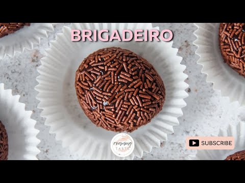 How to make Brigadeiro | 5 ingredients | No bake