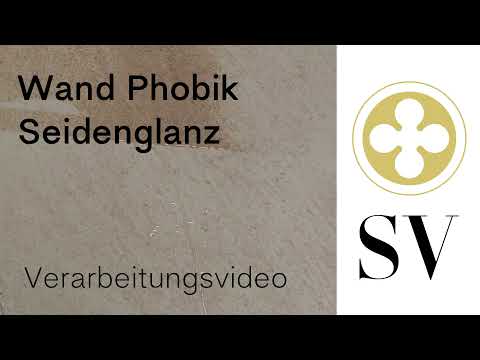 Wand Phobik Seidenglanz by Stucco Veneziano Shop | Verarbeitungsvideo