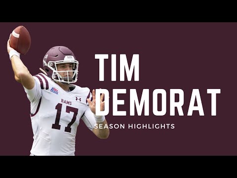 Tim Demorat || FCS Leading Passer || 2022 Season Highlights
