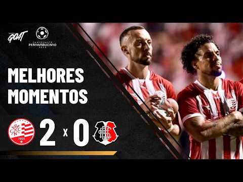 DEU NÁUTICO! COM DOIS GOLS DE PAULO SÉRGIO, TIMBU DERROTA SANTA CRUZ E VAI PRA FINAL DO PERNAMBUCANO