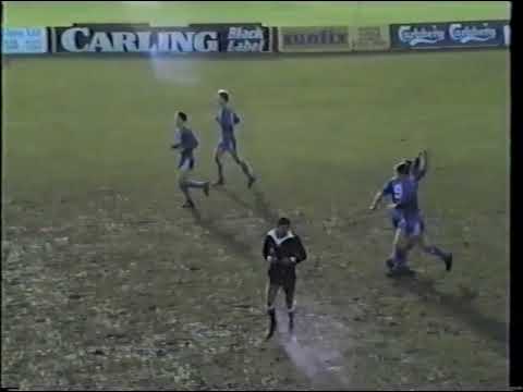 Steve Restarick scores for Colchester United U18 against Northampton Town U18 on 20:01:1990