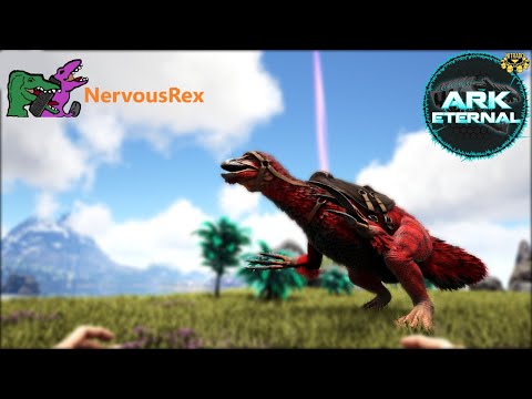 Eternal Alpha Therizinosaur is a Wood Harvesting BEAST! Ark: Survival Evolved | Eternal Olympus Ep.6