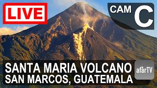 グアテマラ サンタ・マリア火山 火山監視