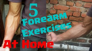 5 Forearm Exercises At Home | Khalilur Rahman | KhalilMIE