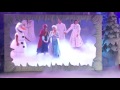 Let It Go Live Show From DisneyLand Paris