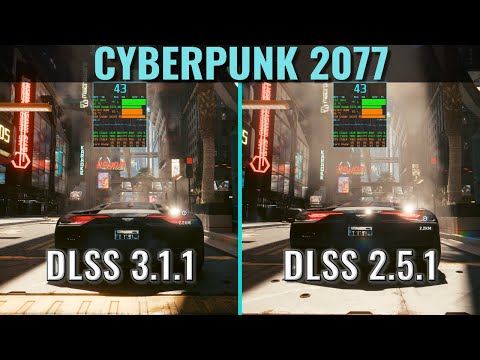Cyberpunk 2077 - DLSS 3.1.1 - RTX 3070 - 1440p Performance Comparison with DLSS 2.5.1