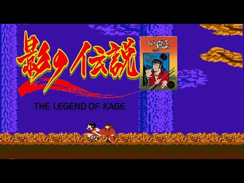 The Legend of Kage (1986) - NES-Complete Playthrough