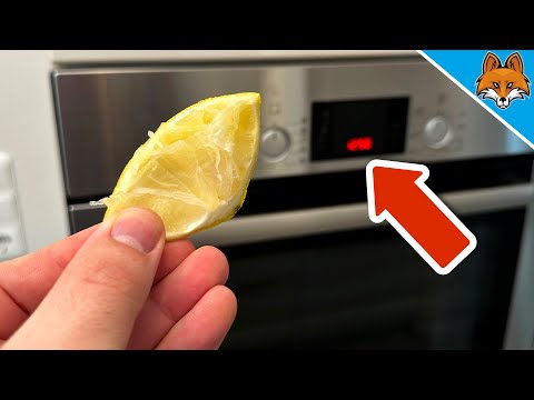 GEHEIMER Hausfrauentrick: Reibe 1 Zitrone über den Backofen🤯💥