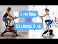 Spin Bike vs Exercise Bike - Which one is BETTER? (Differences)