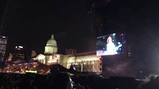 董姿彦 Joanna Dong and Jay 听见下雨的声音 Jay Chou Singapore f1 2018
