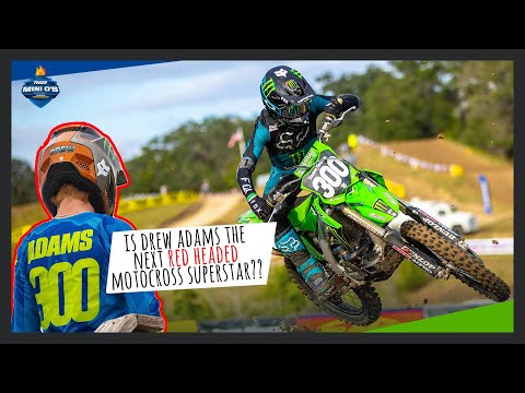 Is Fox Racing's Drew Adams The NEXT FASTEST Red Head in Moto?