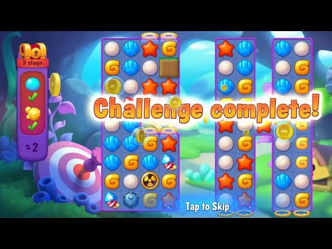@Fishdom Win Strikes Level 11518 - 11582. Challenge Level 7 Stage 3 Completed.