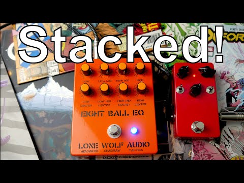 STACKED: Airis Tubescreamer and Lone Wolf Audio Eight Ball EQ into Fractal Audio Axe-FX 3 Mark 4
