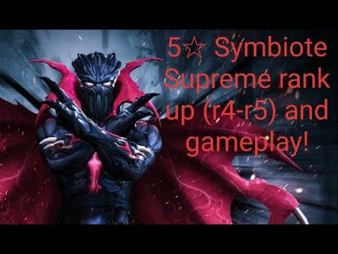 Rank up 5☆ Symbiote Supreme to rank 5 and gameplay !