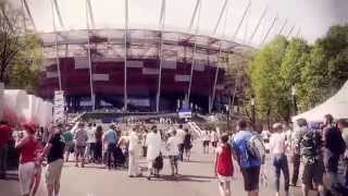 preview picture of video 'The National Stadium in Warsaw (Stadion Narodowy)'