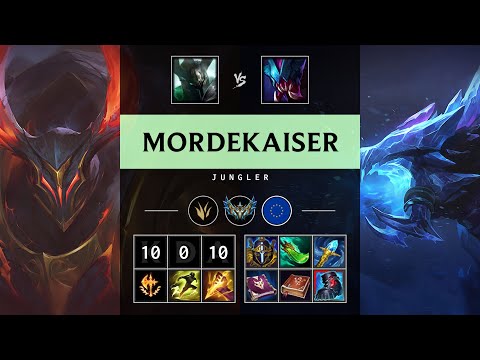 Mordekaiser Jungle vs Rek'Sai - EUW Challenger Patch 25.16