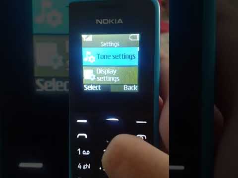 speaking clock Nokia 105