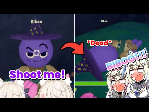 Biboo's little prank caught FuwaMoco off guard