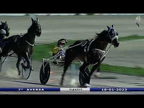 Aversa trotto 18 Gennaio 2023 - 7° Corsa