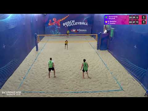 09:25 I. Romanenko / I. Skrynnik - M. Bedukha / M. Kyselov 25.06.2022 | Winners Beach Volleyball