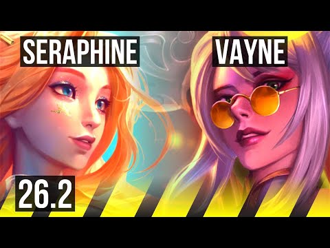 SERAPHINE & Bard vs VAYNE & Nami (ADC) | 5k gold comeback | EUW Diamond | 26.2