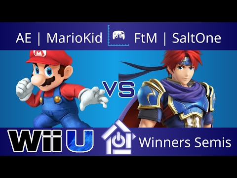 NaCl 5/6/17 - AE | MarioKid (Mario) vs FtM | SaltOne (Roy) - Smash 4 Winners Semis