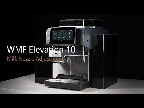 WMF Elevation 10 - Ρύθμιση ακροφυσίου γάλακτος