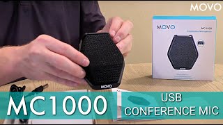 Movo USB Conference Computer Microphone