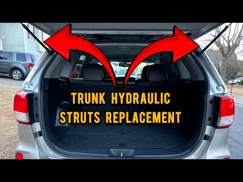Lift Gate Struts Replacement (EASY) Kia Sorento or Other Vehicles