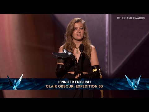 Jennifer English WINS Best Performance for Maelle in Clair Obscur Expedition 33 The Game Awards 2025
