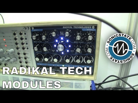 NAMM 2017: Radikal Technologies New Stereo Eurorack FX and More