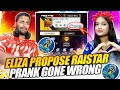 Eliza Propose Raistar Prank Gone Wrong 😍 - Garena Free Fire Max