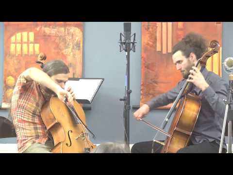 Vermont String Summit Tristan Clarridge and Duncan Wickel "Duet For Two Cellos" 1/3/19