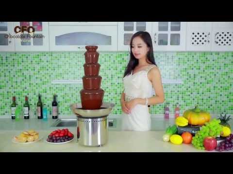 How to install chocolate fountain machine