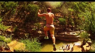 preview picture of video 'GoPro - PARADISE VALLEY MOROCCO - CLIFF JUMP'