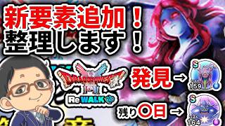 【#ドラクエウォーク】ドラゴンクエストⅠ＆Ⅱ ReWALK第3章開始！新要素追加したので整理します！　週間予定表チェック