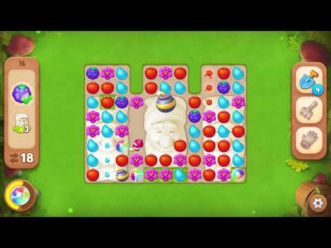 Gardenscapes - Level 16 @Games4Fun ✅