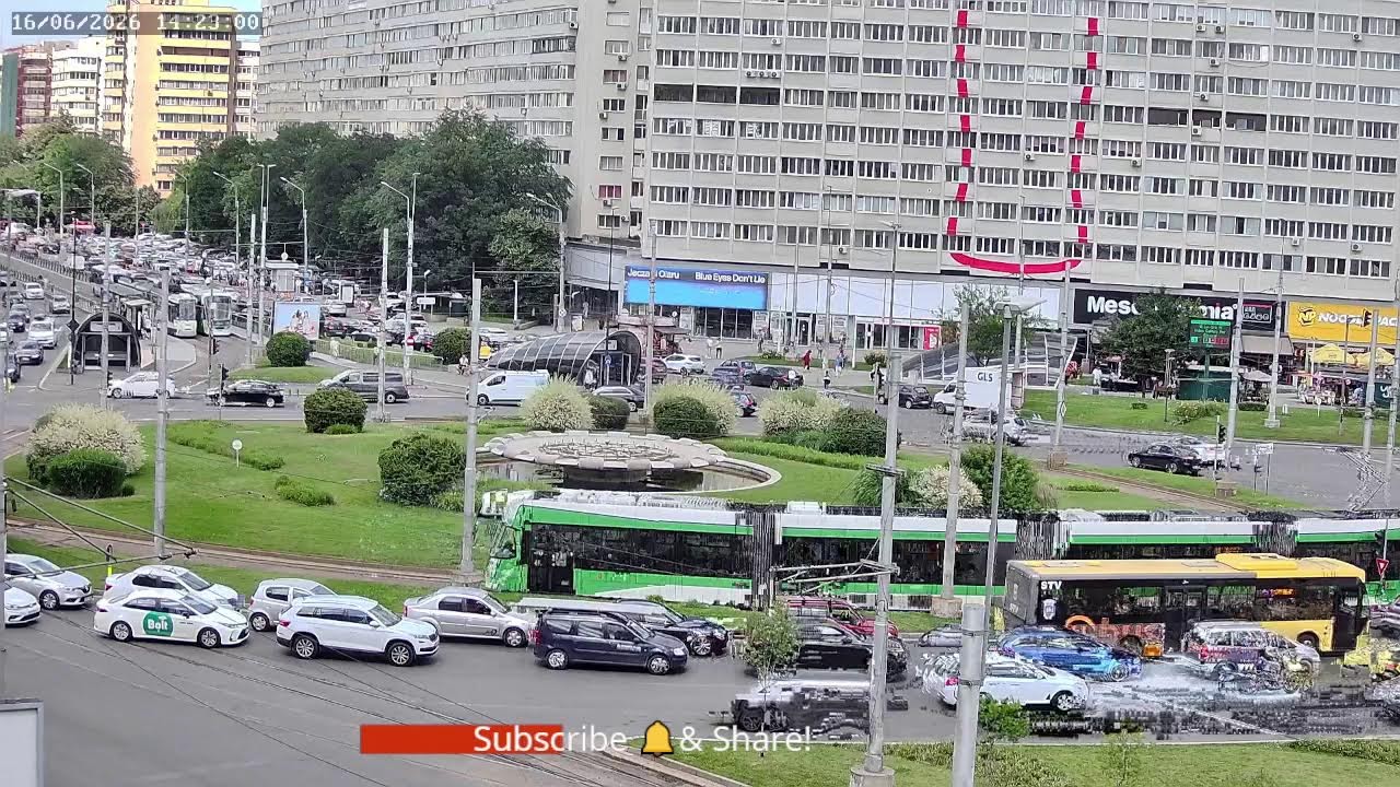 Live webcam view of Obor Square Roundabout & Traffic