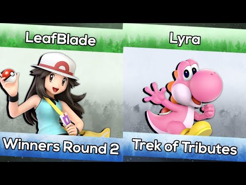 LeafBlade (Pokemon Trainer) vs. Lyra (Yoshi) | Trek of Tributes | Smash Ultimate WR2