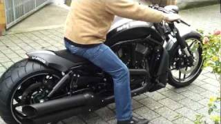 1st Harley Davidson Night Rod Special 2012 with 280 rear wheel, Airride, Remus